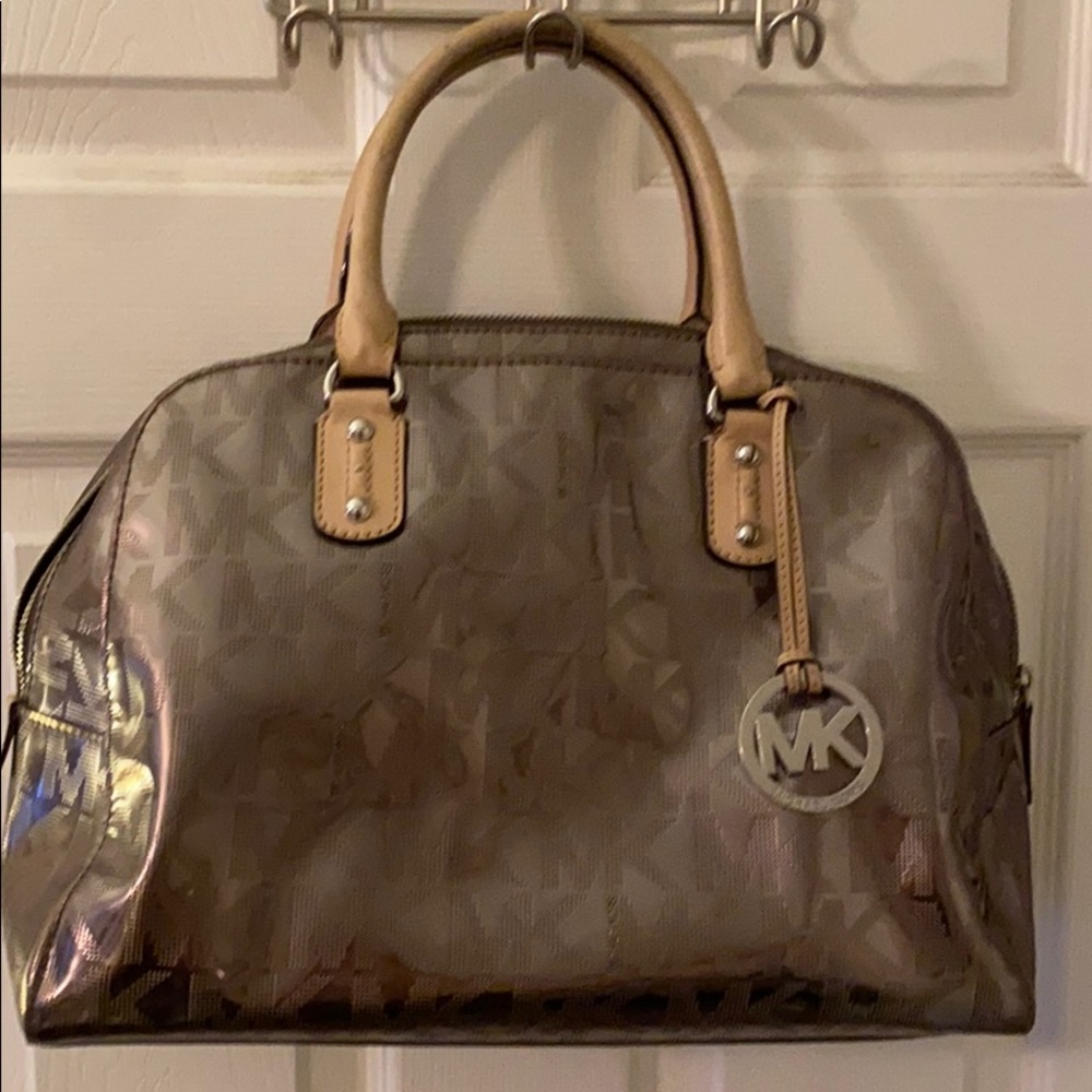 MK BAG WITH MATCHING WALLET
